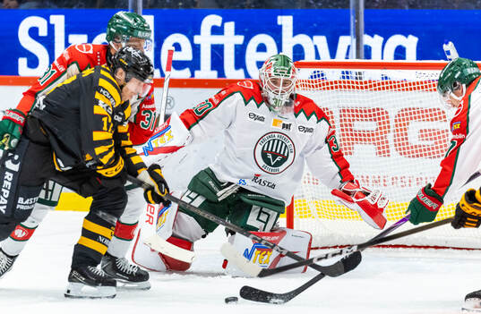 Frölundas målvakt Tobias Normann
