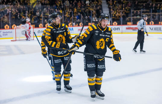 Skellefteås Pär Lindholm och Jonathan Pudas deppar
