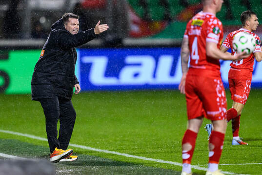 Coach Jens Gustafsson of Häcken