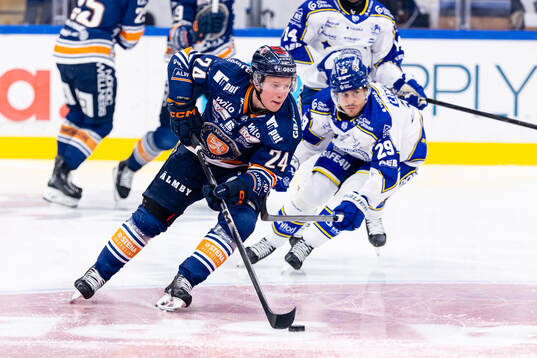 Växjös Karl Henriksson och Leksands Michael Lindqvist