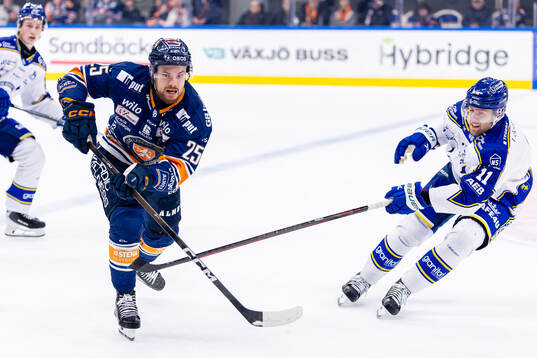 Växjös Lucas Elvenes och Leksands Wiktor Nilsson