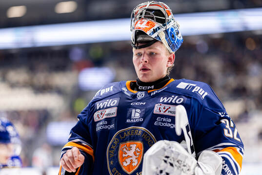 Växjös målvakt Ludvig Persson