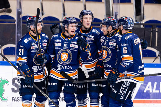 Växjös Brian Cooper, Hugo Gustafsson, Kalle Kratz,