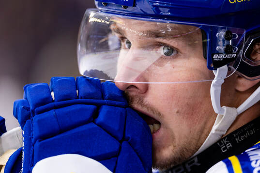 Leksands Marcus Karlberg deppar