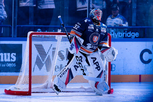 Växjös målvakt Ludvig Persson