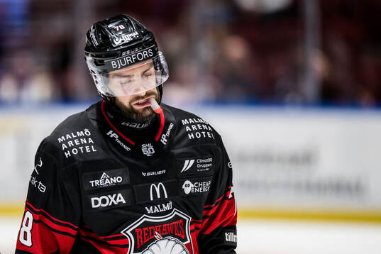 Malmö Redhawks Robin Hanzl deppar