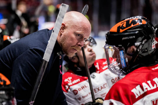 Örebros assisterande tränare Tobias Thermell
