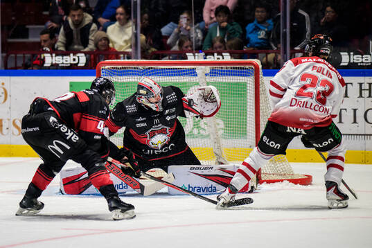 Malmö Redhawks målvakt Marek Langhamer