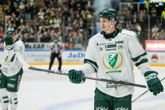 Färjestads Ronald Knot deppar