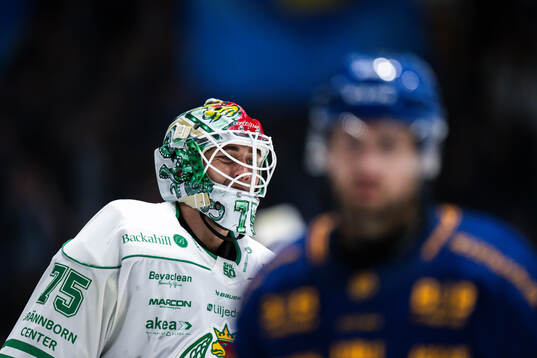 Rögles målvakt Arvid Holm