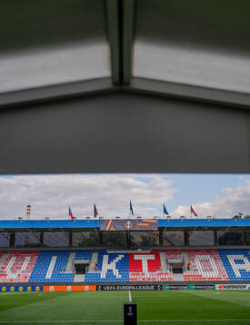 Interior view of Doosan Arena
