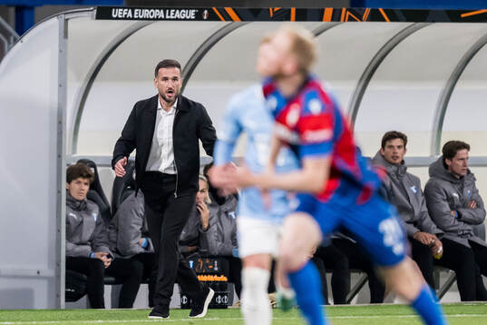 Head coach Anes Mravac of Malmö FF