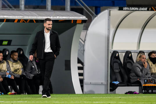 Head coach Anes Mravac of Malmö FF