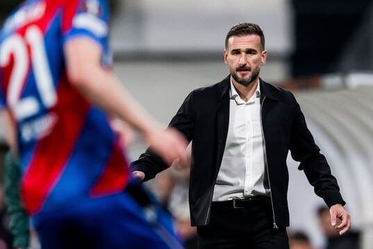 Head coach Anes Mravac of Malmö FF