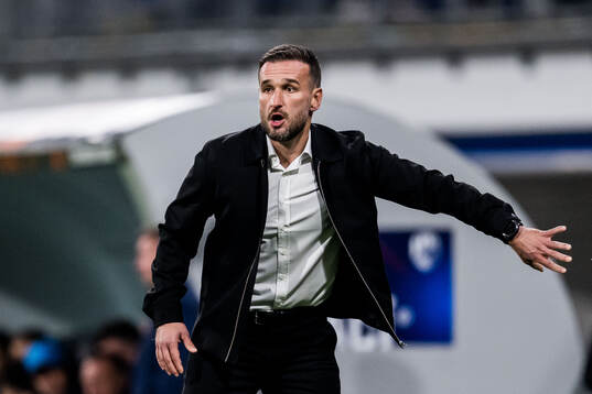 Head coach Anes Mravac of Malmö FF