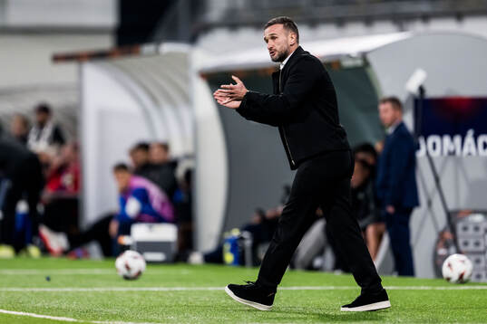 Head coach Anes Mravac of Malmö FF