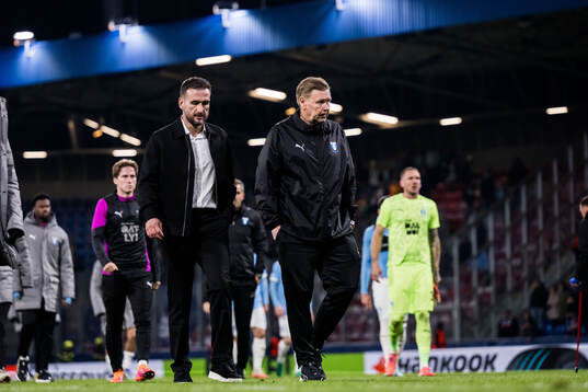 Head coach Anes Mravac and Assistant coach Peter Wettergren