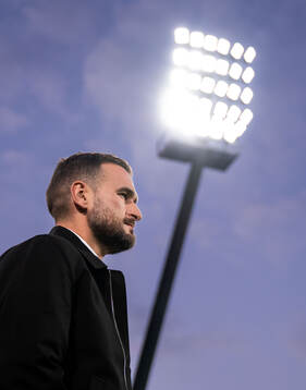 Head coach Anes Mravac of Malmö FF