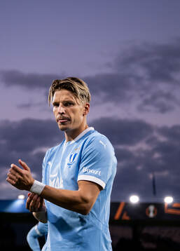 Jens Stryger Larsen of Malmö FF