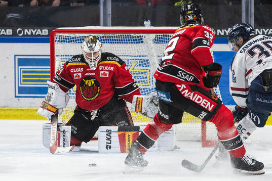 Luleås målvakt Joel Lassinantti