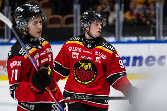 Luleås Pontus Andreasson deppar