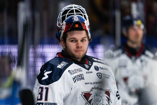 Linköpings målvakt Jesper Myrenberg