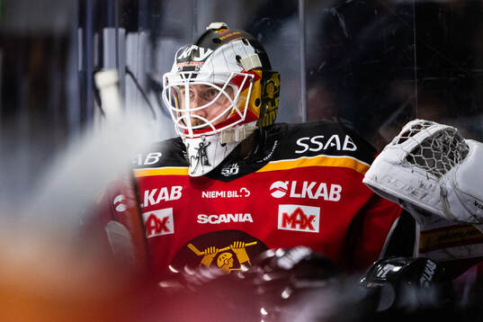 Luleås målvakt Joel Lassinantti