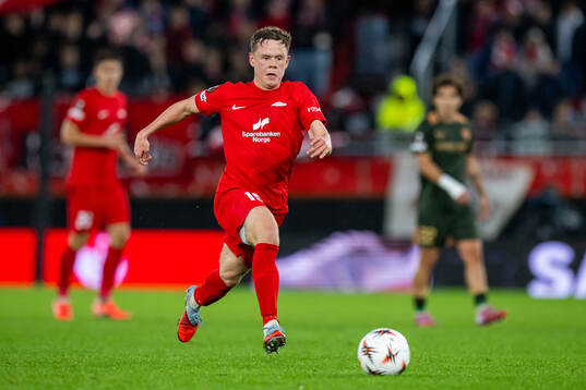 Eggert Aron Gudmundsson of Brann
