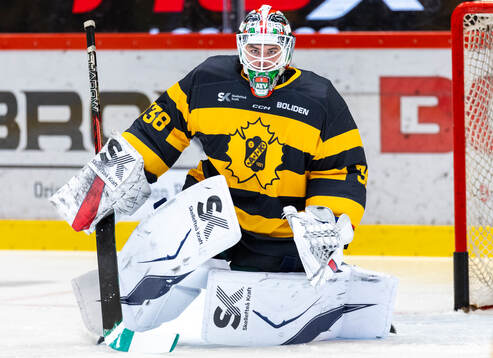 Skellefteås målvakt Strauss Mann