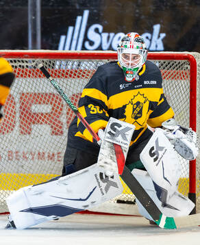 Skellefteås målvakt Strauss Mann