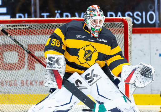 Skellefteås målvakt Strauss Mann