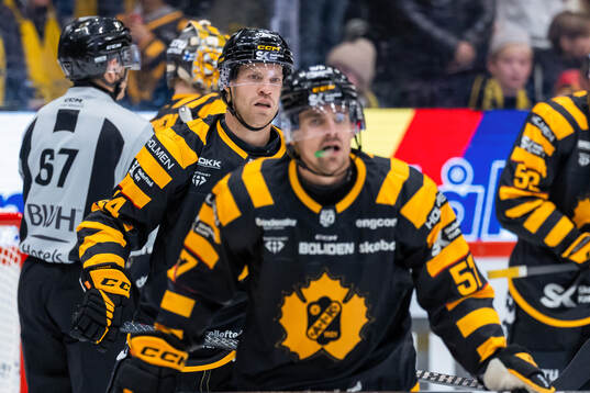Skellefteås Andreas Johnson, Oscar Lindberg, Emil Djuse