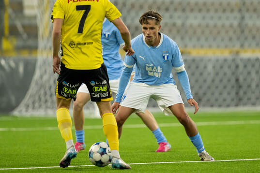 Malmö FFs Hugo Bäckstrand