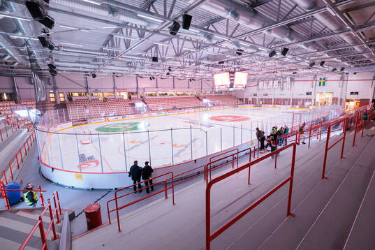Interiör vy från SP arena
