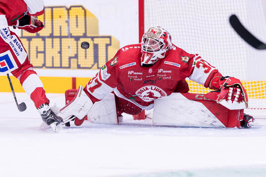 Troja/Ljungbys målvakt Jonathan Stålberg