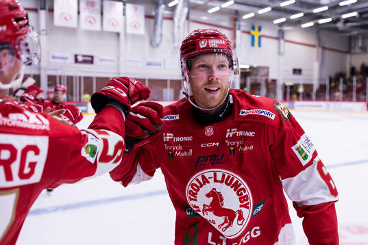 Troja/Ljungbys Carl Ernstig jublar