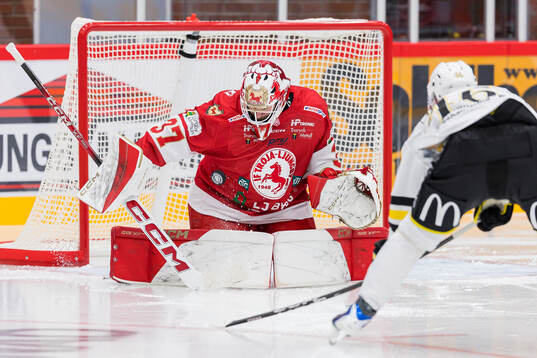 Troja/Ljungbys målvakt Jonathan Stålberg