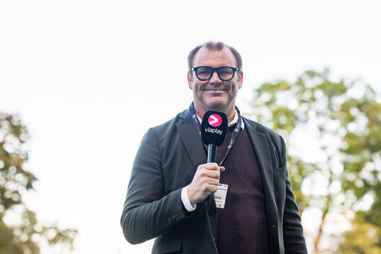 Viaplays kommentator Daniel Kristiansson