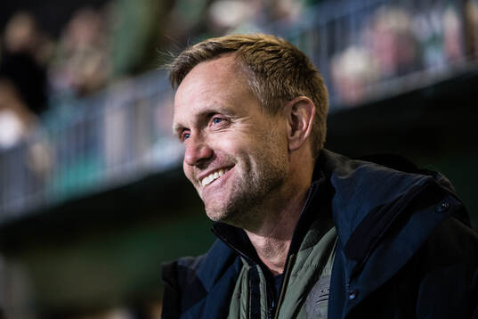 Hammarbys tränare Martin Sjögren