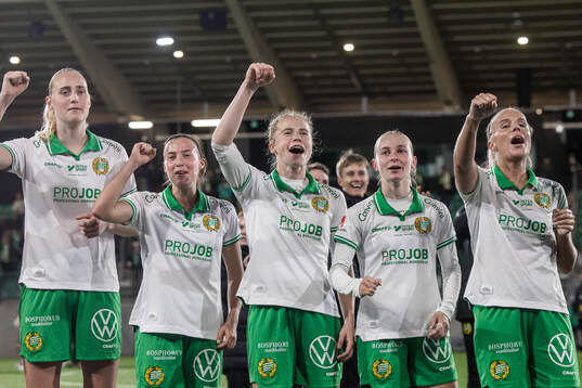 Hammarbys Emelie Bragstad, Vilma Emilia Koivisto, Julie