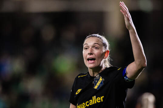 AIKs Jennie Nordin reagerar