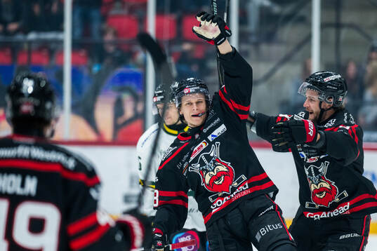 Bläddra bland fler bilder av Ishockey, Hockeyallsvenskan, Nybro - Östersund