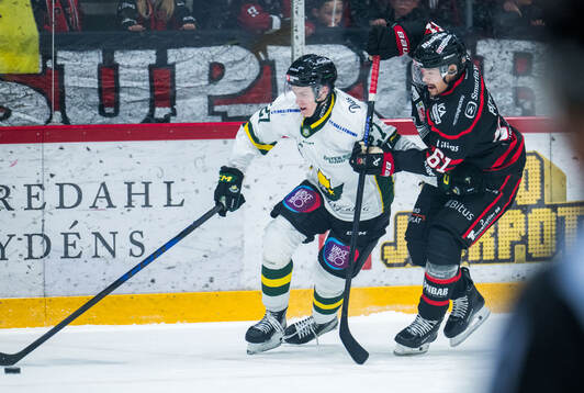 Östersunds Leo Sundqvist och Nybros Miikka Pitkänen