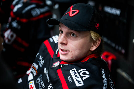 Nybros målvakt Oskar Blomgren