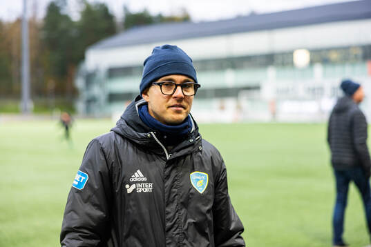 Umeå FCs tränare Jens Sjöström