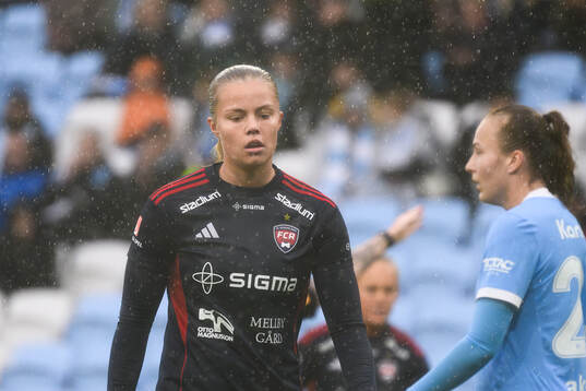 Rosengårds Tilde Björklund deppar