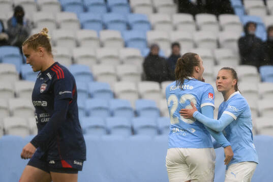 Malmö FFs Sara Kanutte Sørensen Fornes och Katariina