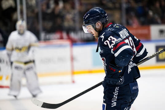 Linköpings Robin Kovacs deppar