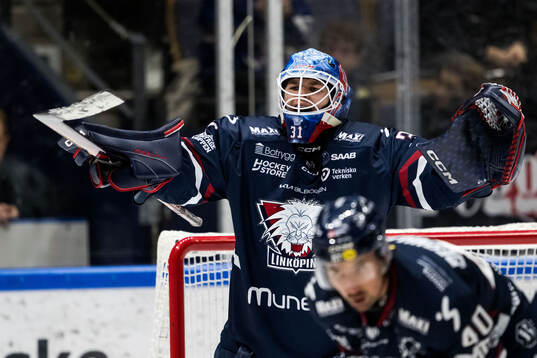 Linköpings målvakt Jesper Myrenberg