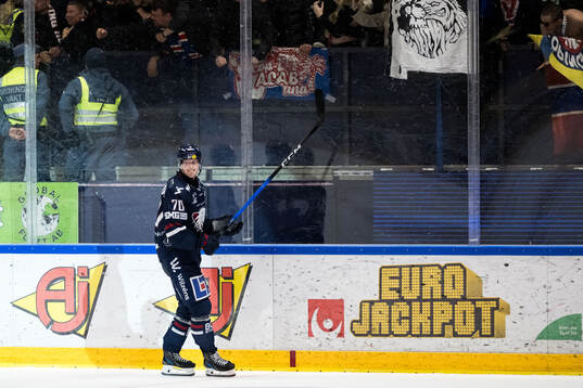 Linköpings Fredrik Karlström jublar
